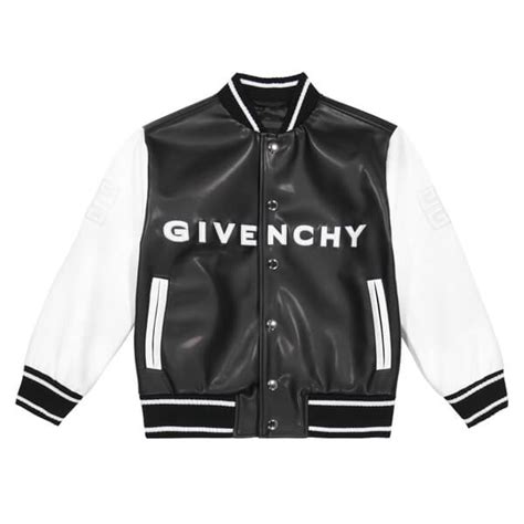 givenchy kids bomber|GIVENCHY Crest bomber jacket in embroidered leather .